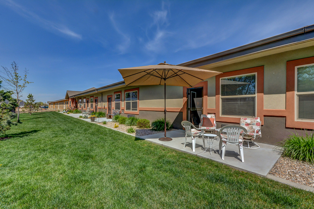 Grace Assisted Living Boise Facility - Backyard view