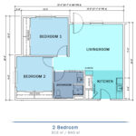 Assisted Living Twin Falls - 2 Bedroom Plan