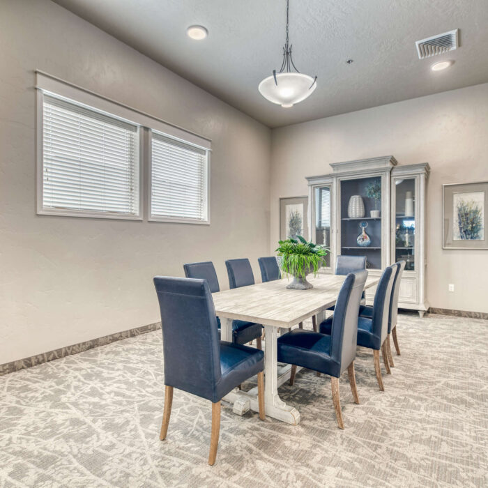 Private Dining Room – Grace Assisted Living Caldwell
