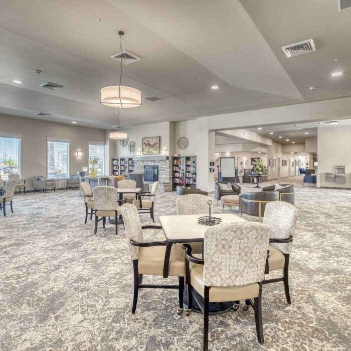 Dining and Lounge Area - Grace Assisted Living Fruitland