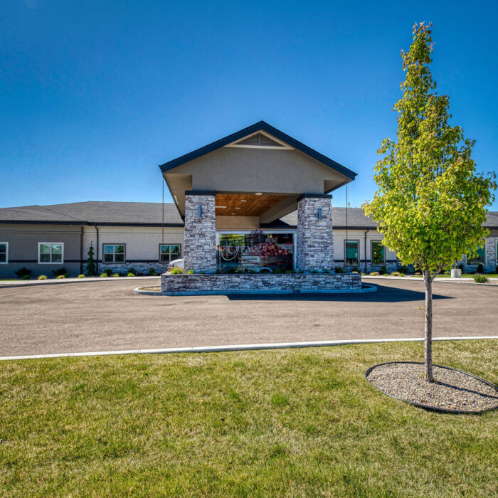 Main Exterior Entry - Grace Assisted Living Fruitland