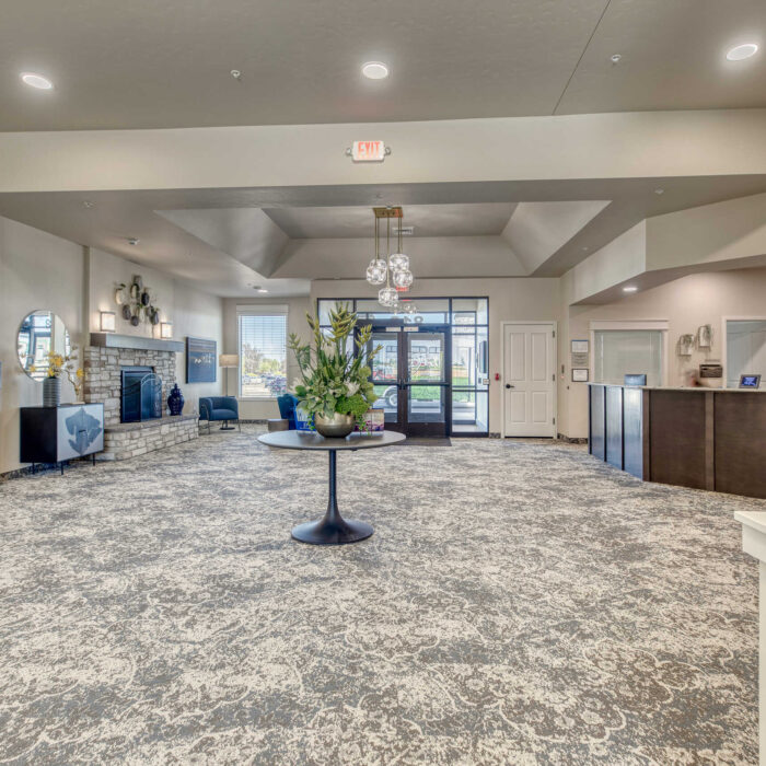 Welcome Lobby - Grace Assisted Living Fruitland