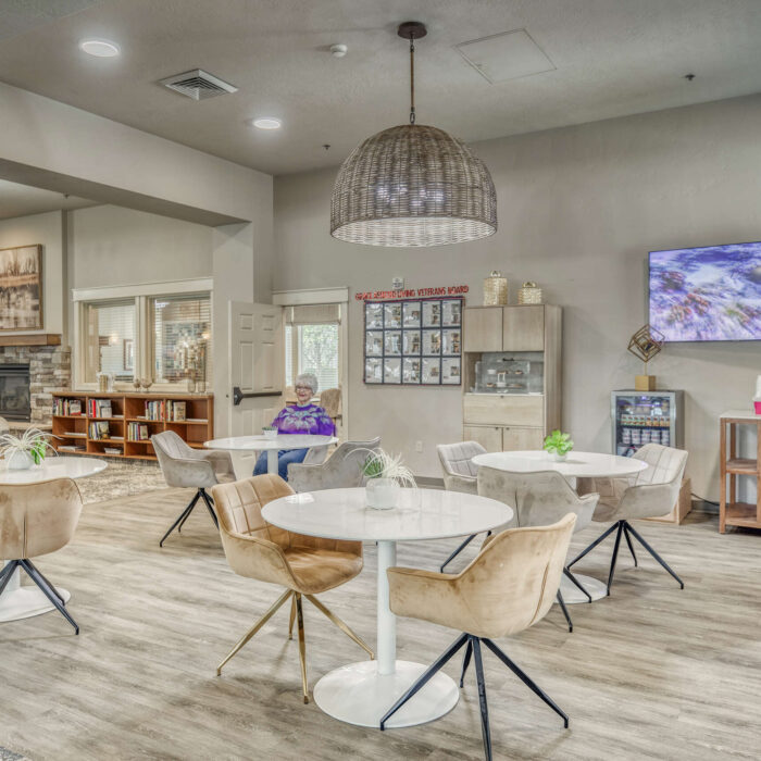 Modern Seating Area at Grace Assisted Living Boise-Eagle