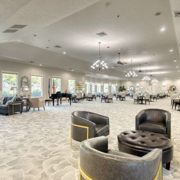 Grace Englefield Social Dining Space with Piano