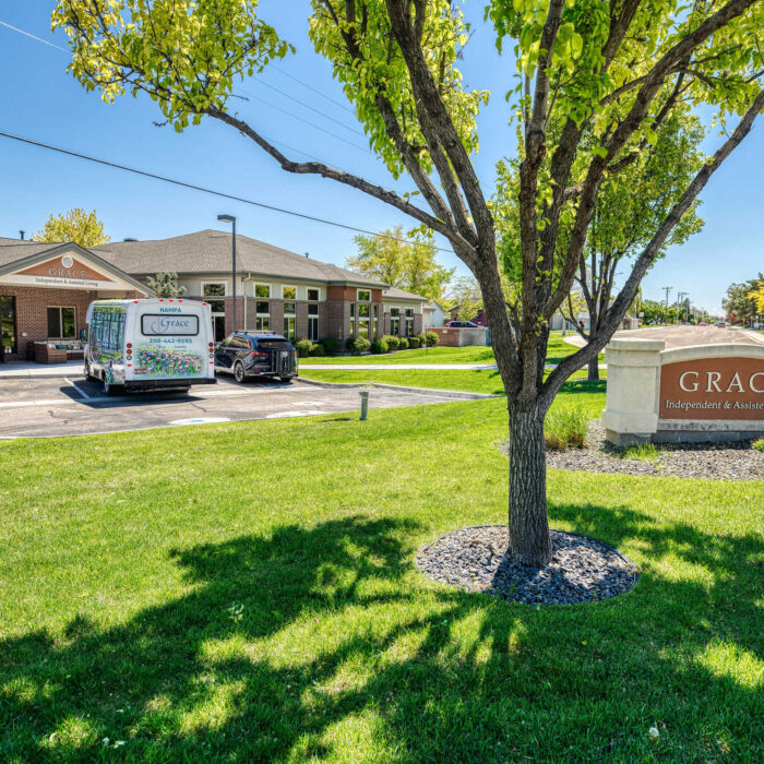 Grace Assisted Living Nampa Exterior Entrance
