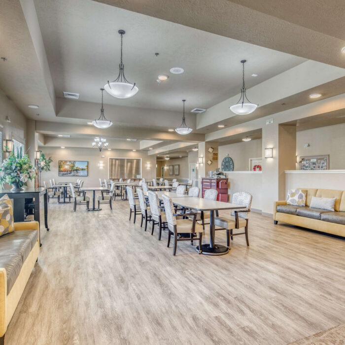 Grace Memory Care Boise-Eagle Dining Hall Interior