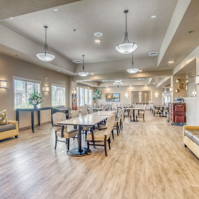 Grace Memory Care Boise-Eagle Dining Room Seating Area