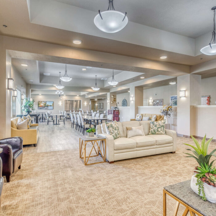 Grace Memory Care Boise-Eagle Lobby Seating