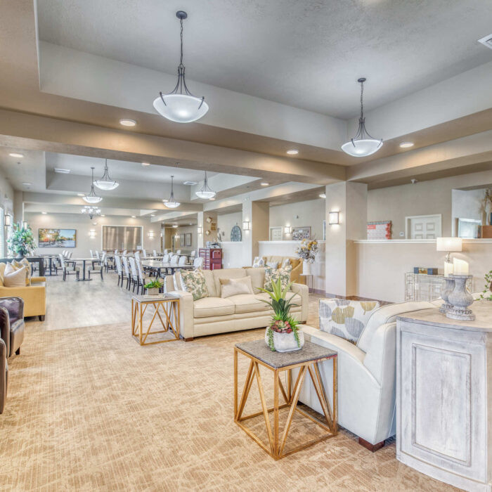 Grace Memory Care Boise-Eagle Lobby Decor