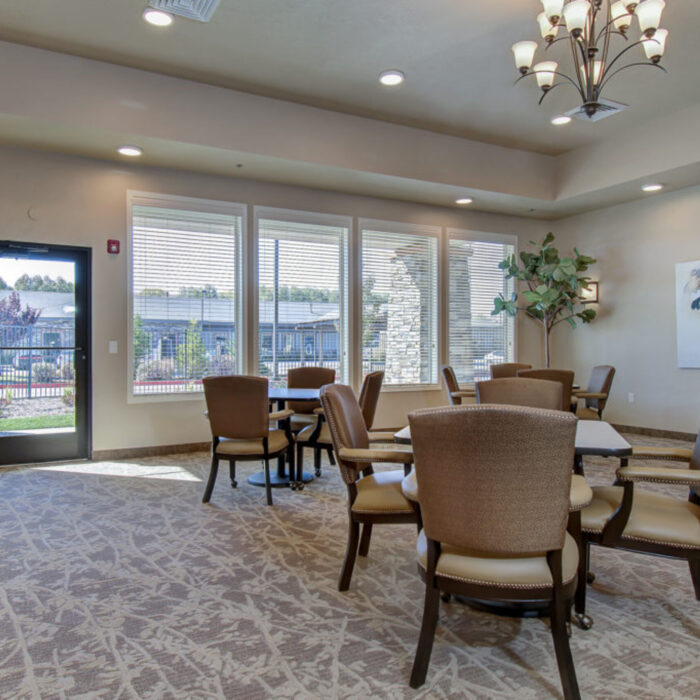 Grace Memory Care Boise private dining room