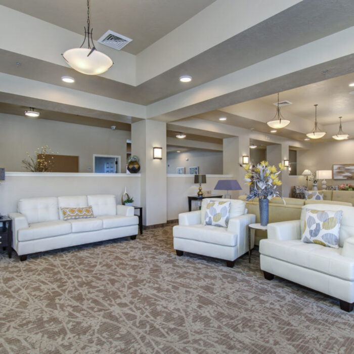 Grace Memory Care Boise-Eagle Front Lobby and Reception Area